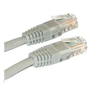 XtendLan patch kabel Cat6, UTP - 3m, šedý