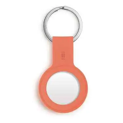 Aiino - GiGiTag Silicon holder with keychain for AirTag - Sunset Orange