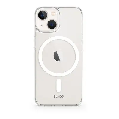 iStores by EPICO HERO MAGNETIC - MAGSAFE COMPATIBLE CASE iPhone 13 - transparentný