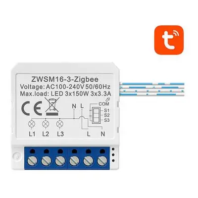 Chytrý spínací modul ZigBee Avatto ZWSM16-W3 TUYA