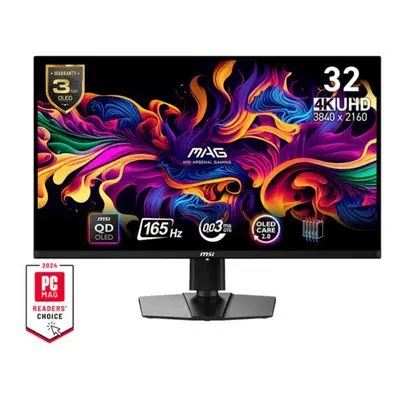 MSI Gaming monitor MAG 321UP QD-OLED, 31,5" QD-OLED/3840x2160 (UHD)/165Hz/0,03ms/2xHDMI/DP/USB-C