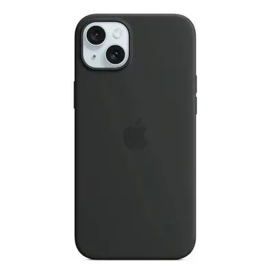 iPhone 15 Plus Silicone Case with MagSafe - Black