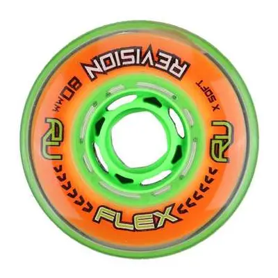 Revision Kolečka Flex Xtra Soft Indoor Orange (1ks), 80, 74A