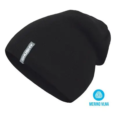 Husky Pánská merino čepice Merhat 3 černá L-XL, L / XL