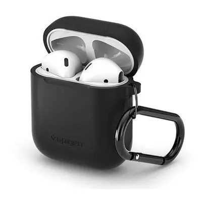 Spigen puzdro Silicone Case pre Apple Airpods - Black