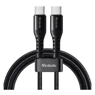 Kabel USB-C na USB-C Mcdodo CA-5640, 60W, 0,2 m (černý)