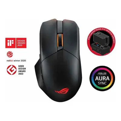 ASUS myš ROG Chakram X Origin, RGB, Bluetooth, černá, 90MP02N1-BMUA00