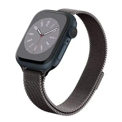 Spigen Metal Fit kryt s řemínkem Apple Watch 41mm/40mm/38mm grafitový