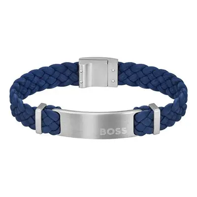 Hugo Boss Fashion pánský semišový náramek Dylan 1580609 17,5 cm