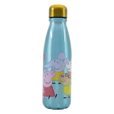 STOR Láhev na pití hliníková Prasátko Peppa 600 ml