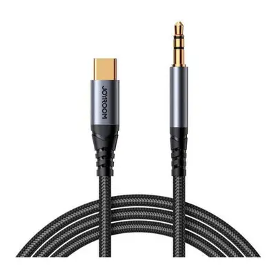 Audio kabel 3,5 mm AUX typu C Joyroom SY-A07 1,2 m