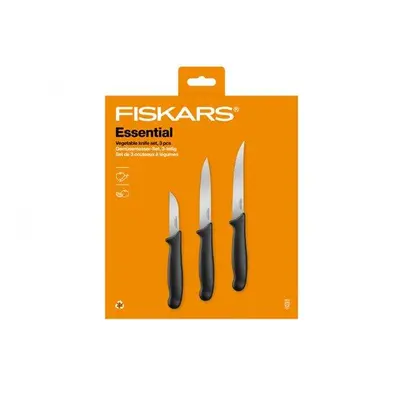 Fiskars 1065584 Essential set nožů na zeleninu 3 ks