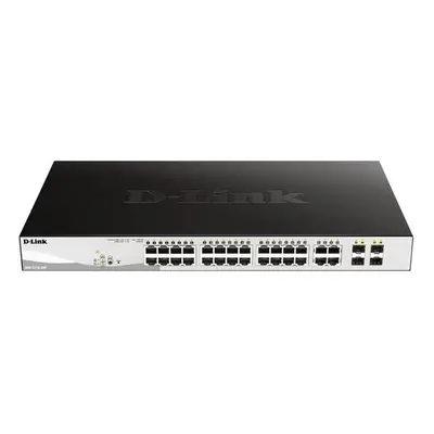 D-Link DGS-1210-28P L2/L3 Smart+ PoE switch, DGS-1210-28P/E