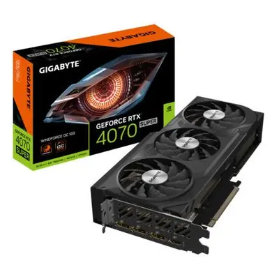 Gigabyte GeForce RTX 4070 SUPER AERO OC 12G, GV-N407SWF3OC-12GD