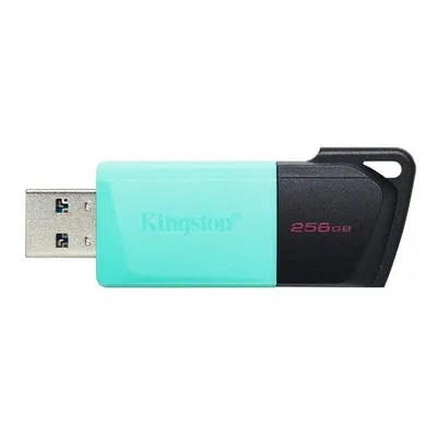 KINGSTON DataTraveler EXODIA M 256GB / USB 3.2 Gen1 / černá + tyrkysová, DTXM/256GB