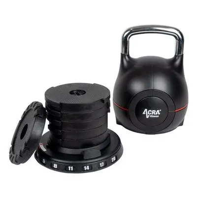 Acra Kettlebell 7v1 nastavitelný