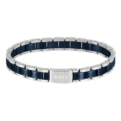 Hugo Boss Stylový bicolor náramek pro muže Metal Links Essentials 1580664