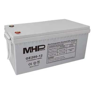 MHPower GE200-12 Gelový akumulátor 12V/200Ah, GE200-12