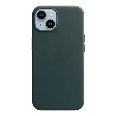 MPP53FE/A Apple Kožený Kryt vč. MagSafe pro iPhone 14 Forest Green