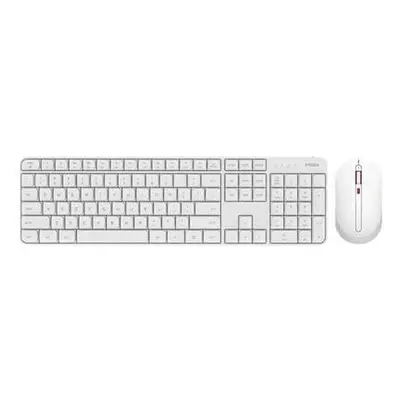 MIIIW Wireless Keyboard and Mouse Set (White),