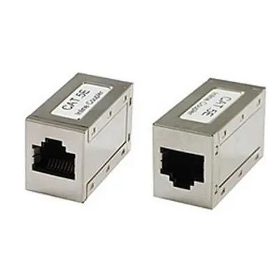 Spojka STP 8/8 RJ45 - celokovová, srjp-02