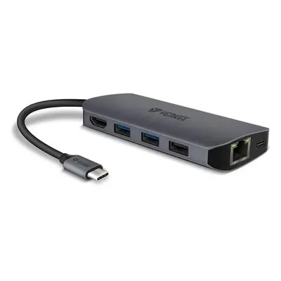 YENKEE YTC 081 Multiport Hub USB C 8v1