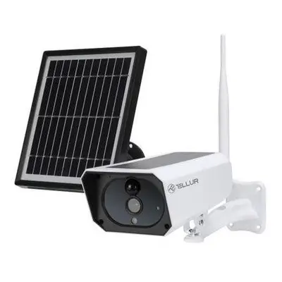 Tellur WiFi Smart solární kamera 1080P, IP65, PIR, outdoor, bílá