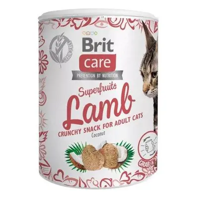 Brit Care Cat Snack Superfruits Lamb 100g pamlsky pro kočky