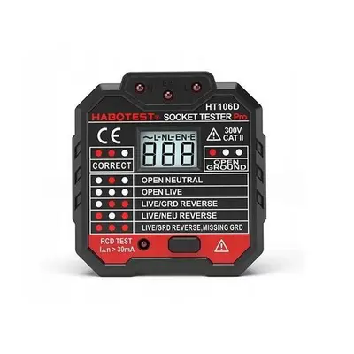 Habotest HT106D socket tester with digital display