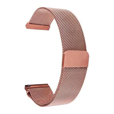 Tactical 704 Loop Magnetický Kovový Řemínek 22mm Rose Gold