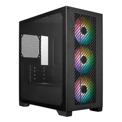 Cooler Master case Elite 301, mini-ITX, 3x 120mm ARGB Fan, bez zdroje, černá, E301-KGNN-S00