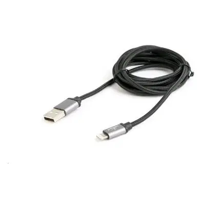 Gembird CCB-mUSB2B-AMLM-6 USB 2.0 (M) - Apple Ligthning 8-pin (M), 1,8m, černý