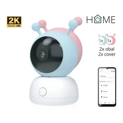 iGET HOME Camera CS2 Baby - bezdrátová kamerová 2K chůvička, 2 obaly v balení, detekce pláče