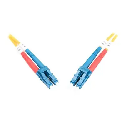 Digitus DK-2933-01 Fiber Optic Patch Cord, LC to LC, Singlemode, OS1, 09/125 µ, Duplex, 1m