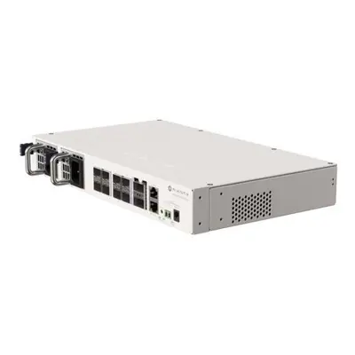 Mikrotik Cloud Switch CRS510-8XS-2XQ-IN, 650 MHz CPU, 128 MB RAM, 1x LAN, 2x QSFP28, 8x SFP28, 2