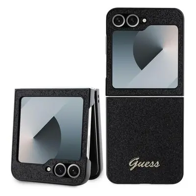 Guess PC/TPU Glitter Flakes Galaxy Z Flip6, Black