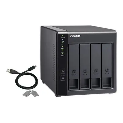 QNAP TR-004, Tower, 4-bay rozšiřovací jednotka s podporou RAID na USB 3.1 pro NAS/PC , TR-004