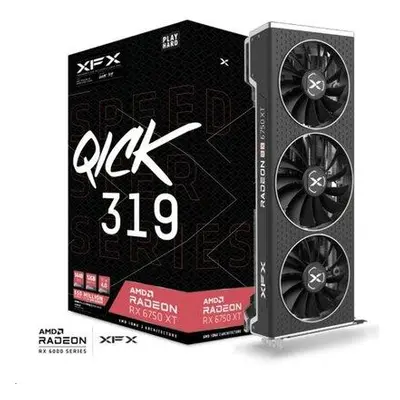 XFX SPEEDSTER QICK 319 AMD Radeon RX 6750 XT Core, RX-675XYJFDP