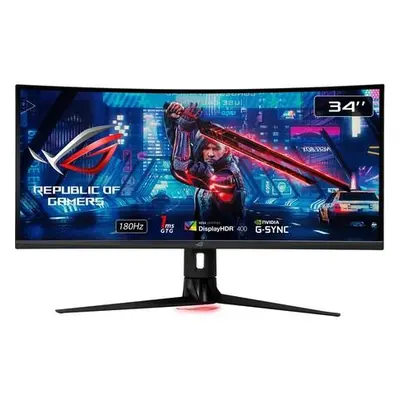 ASUS ROG/XG349C/34,14"/IPS/3440x1440/180Hz/1ms/Black/3R, 90LM06V0-B01A70