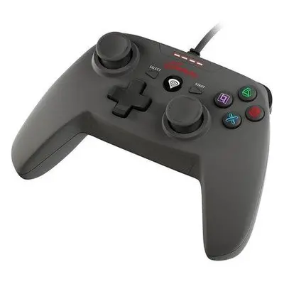 Drátový gamepad Genesis P58, pro PS3/PC, vibrace