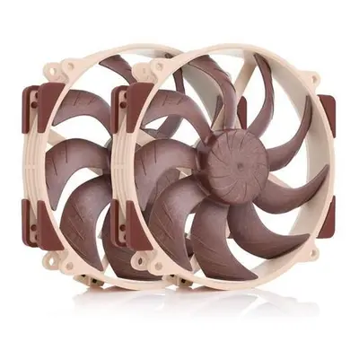 Noctua NF-A14x25r G2 PWM Sx2-PP sada 2 ventilátorů 140x140x25mm, NF-A14x25r G2 PWM Sx2-PP