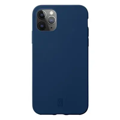 Ochranný silikonový kryt Cellularline Sensation pro Apple iPhone 12 Pro Max, navy blue