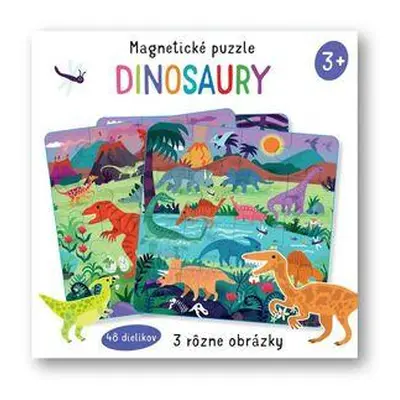 Magnetické puzzle Dinosaury