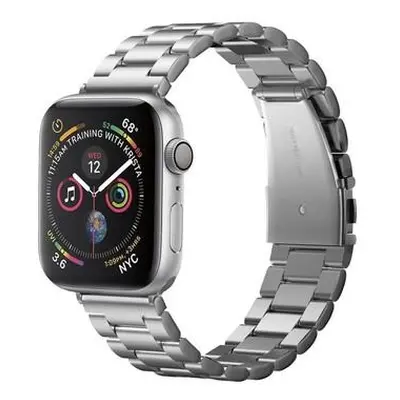 Spigen remienok Modern Fit pre Apple Watch 42/44/45mm - Silver