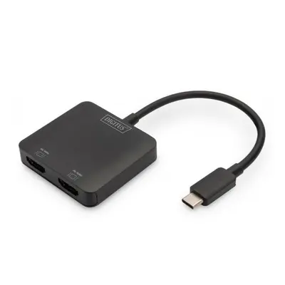 DIGITUS USB-C - 2x HDMI MST Video Hub DP 1.4, HDMI 2.0, 4K/60Hz, DS-45338