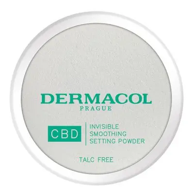 Dermacol Matující fixační pudr s CBD (Invisible Smoothing Setting Powder) 8 g