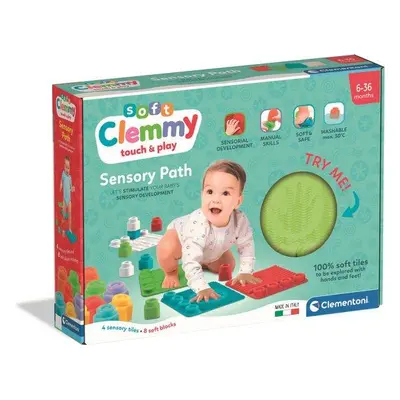 CLEMENTONI SOFT CLEMMY Senzorické podložky s kostkami