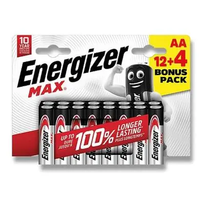 Energizer Alkaline Power - Tužka AA 12+4 zdarma