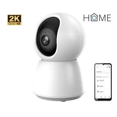 iGET HOME Camera CS4 White - bezdrátová vnitřní 2K kamera, Auto tracking, LAN port, zvuk