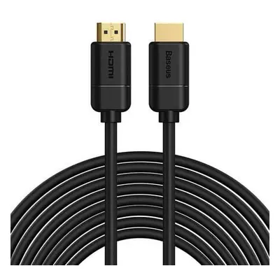 Kabel Baseus 2x HDMI 2.0 4K 30Hz, 3D, HDR, 18Gbps, 8m - černý